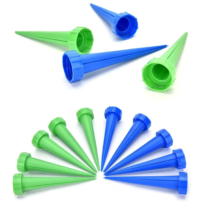 Automatic Garden Cone Watering Spike Plant Flower Waterers Bottle Irrigation System Random Colors |