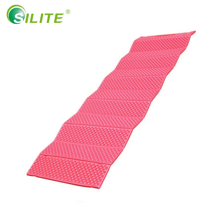 SILITE 190*55 см Пикник один Портативный складной пены туристический коврик