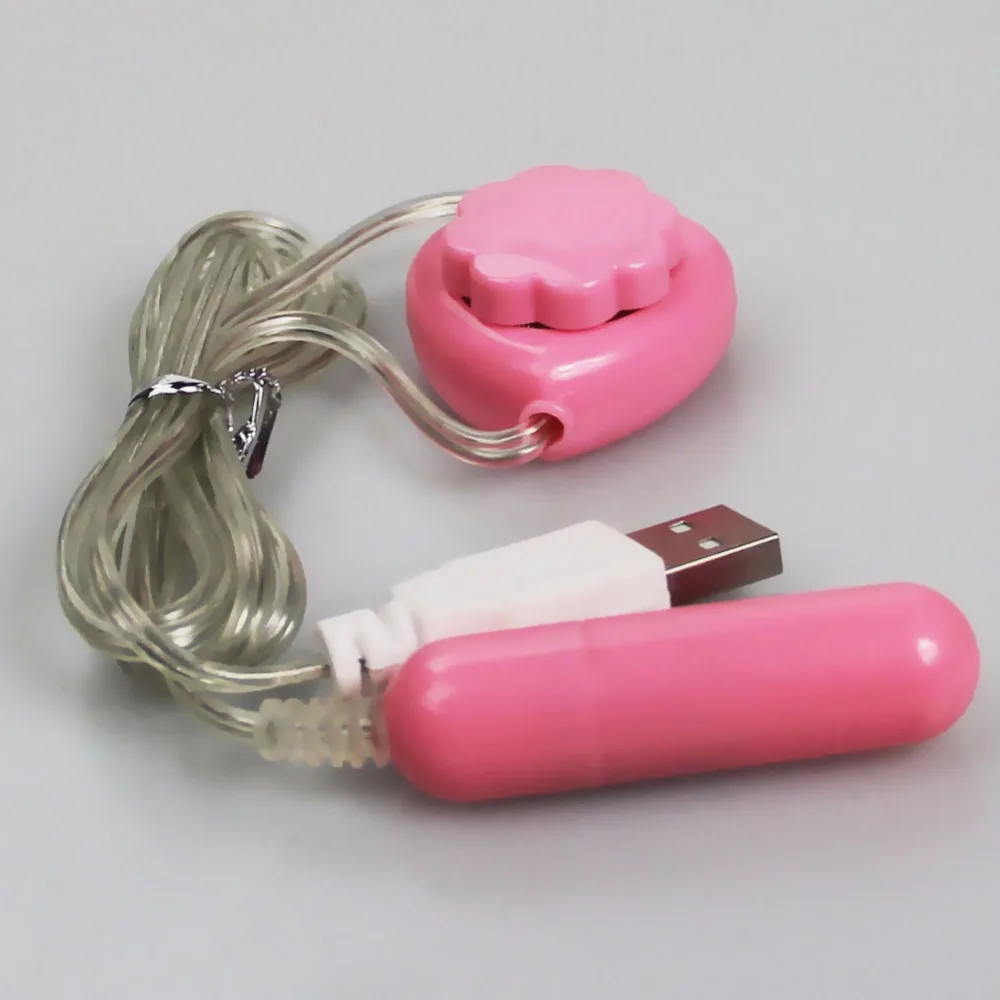 USB силовой вибратор массажер для яичек пуля сердце свободная Скорость Вибрация