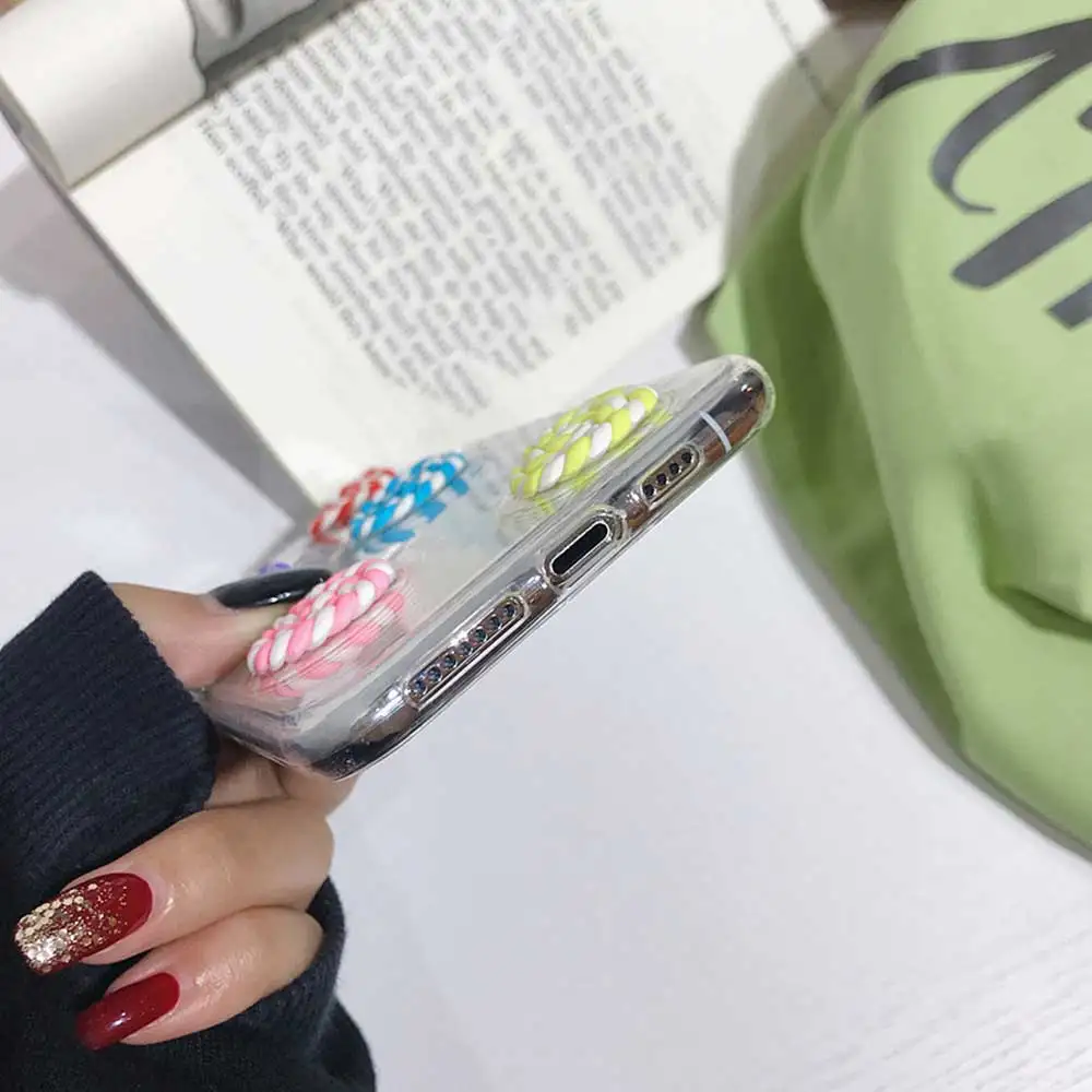 Мягкий силиконовый блестящий чехол для телефона iPhone XS MAX XR X 8 7 6 6s Plus чехлы 3D с