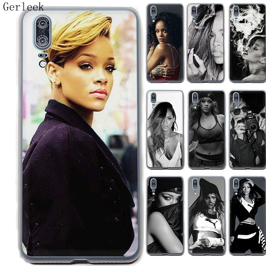Чехол для телефона Desxz Rihanna Huawei P8 P9 P10 P20 P30 Pro Lite P Smart Cover | Мобильные телефоны и