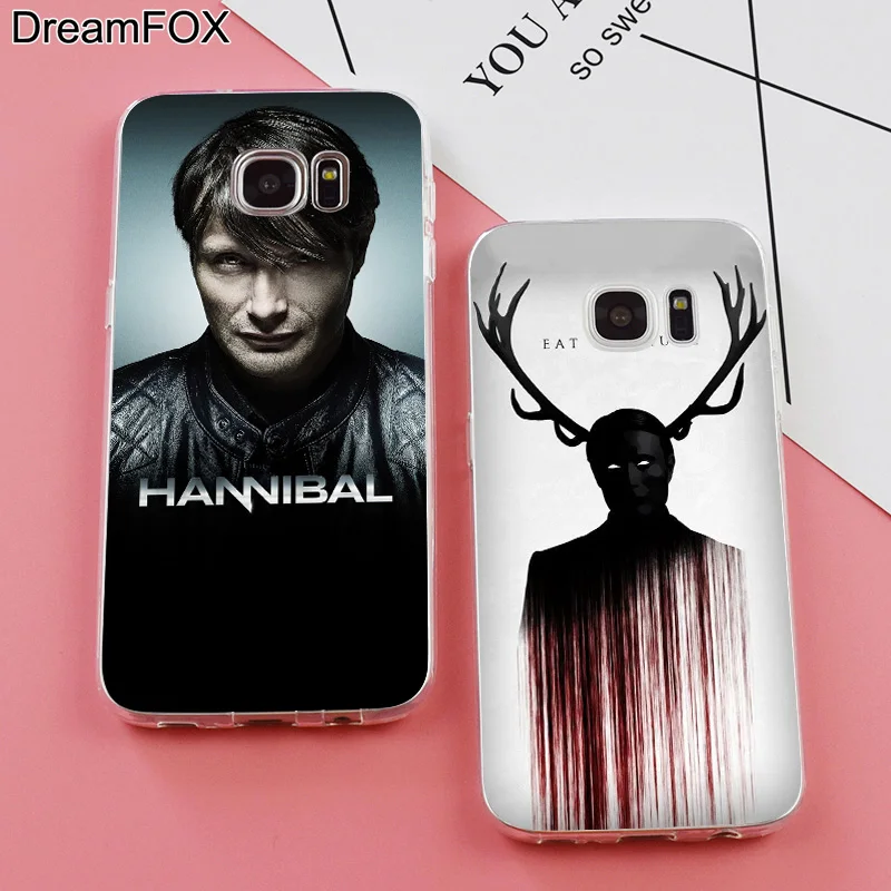 DREAMFOX K068 dr hannibal lecter Мягкий ТПУ силиконовый чехол для samsung Galaxy Note S 6 7 8 9 Edge Plus Grand Prime |