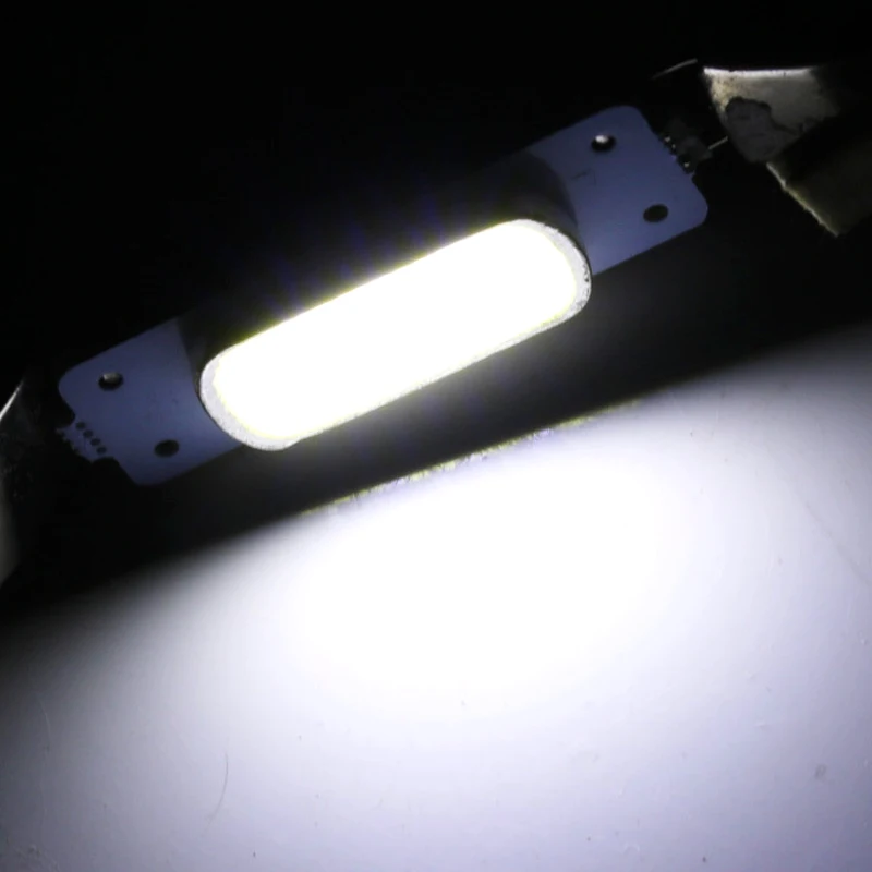 

10pcs COB Festoon 44MM 3 Chip 561 562 Rigid Loop LED Reading Dome Cargo light for Chevrolet Corvette Malibu Colorado Cobalt