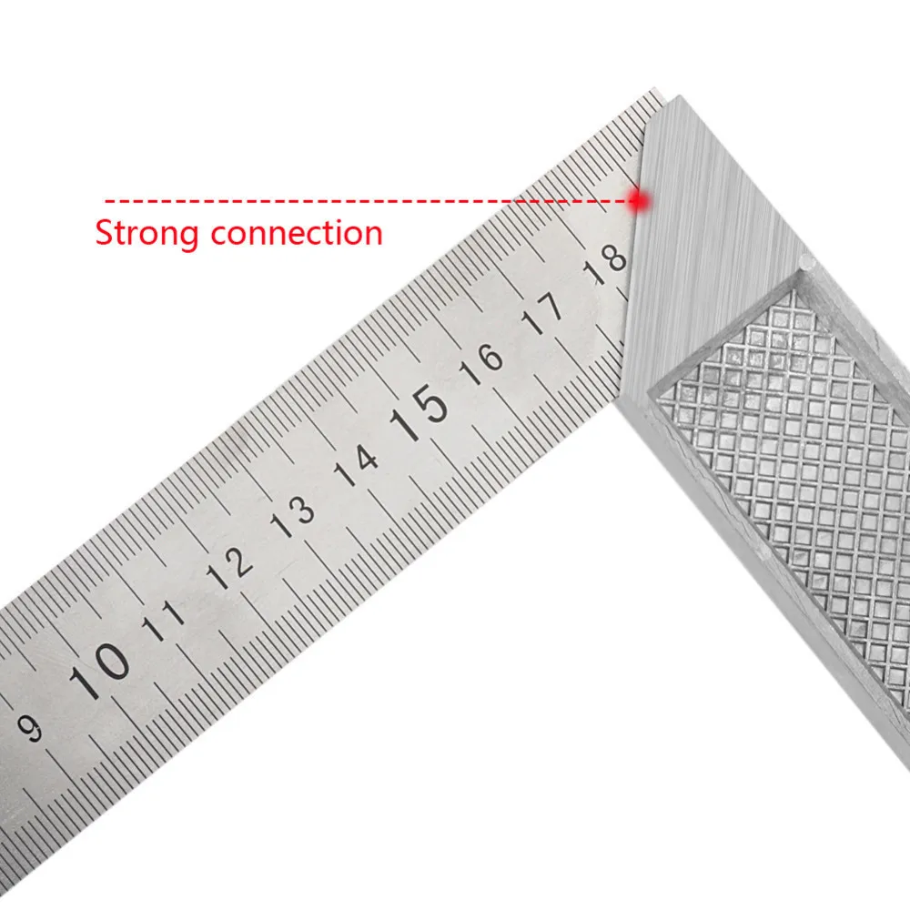 Угловая линейка пробуйте квадратный измерительный инструмент L-Shape Ruler30cm