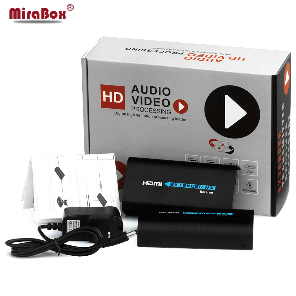 HDMI удлинитель HSV373 с поддержкой Ethernet 1080P 120 м|rj45 pcb|rj45 modulerj45 balun |
