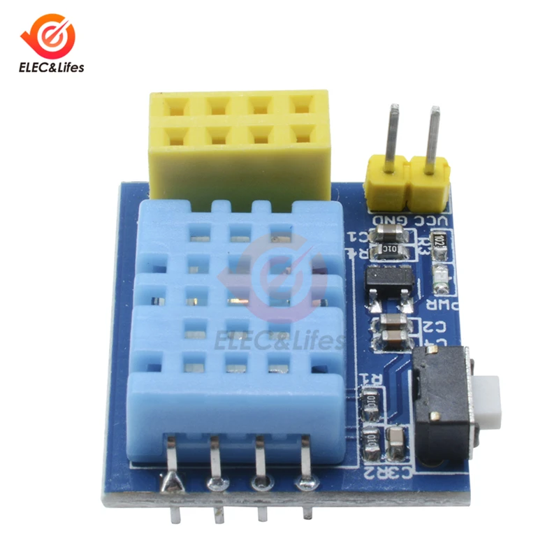 Wi-Fi ESP8266 ESP-01 ESP-01S DHT11 датчик температуры и влажности модуль wifi адаптер плата беспроводной модуль для умного дома IOT