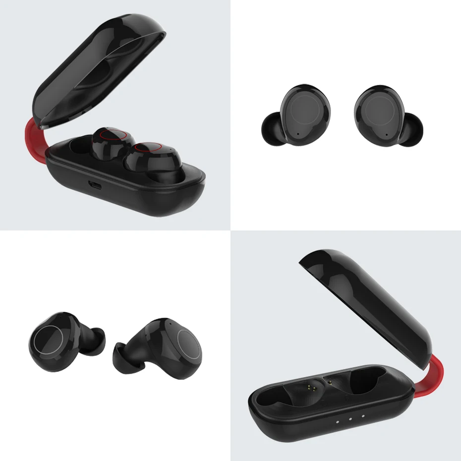 TWS V5.0 Bluetooth наушники спортивные беспроводные наушники гарнитура Bluetooth стерео двойная гарнитура для iPhone всех смартфонов