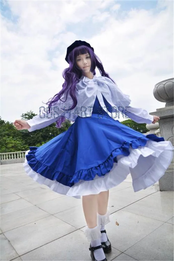[Сток] аниме Cardcaptor Sakura Tomoyo Daidouji Клубничная униформа для горничной женские