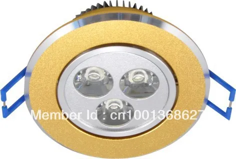 Потолочный светодиодный светильник в серебряном корпусе 10 шт./лот 9 Вт 85 265 в|light led