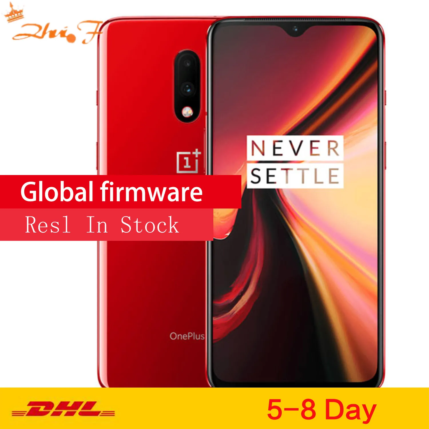 Оригинальный смартфон Oneplus 7 6 2 дюйма 2340*1080P Android 9 Snapdragon 855 8 ГБ ОЗУ 256 Гб ПЗУ