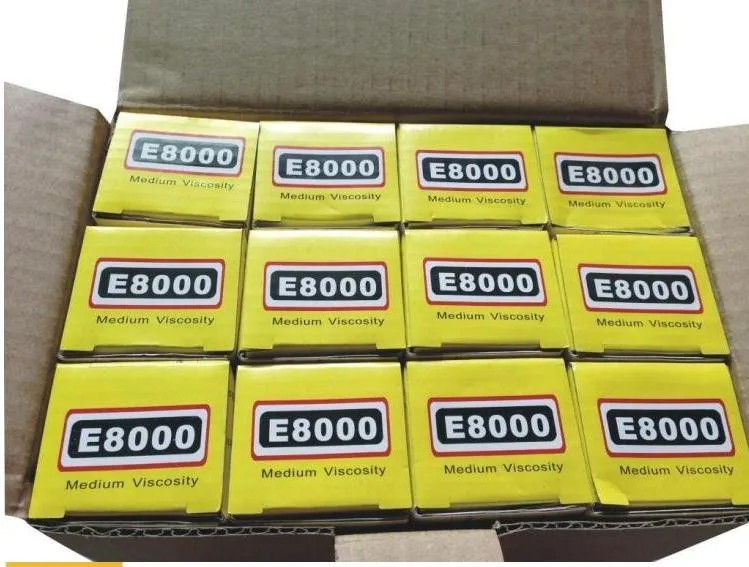 110 мл E8000 прозрачный клеевой герметик, клей для DIY алмазной одежды, обуви, пасты ювелирных изделий