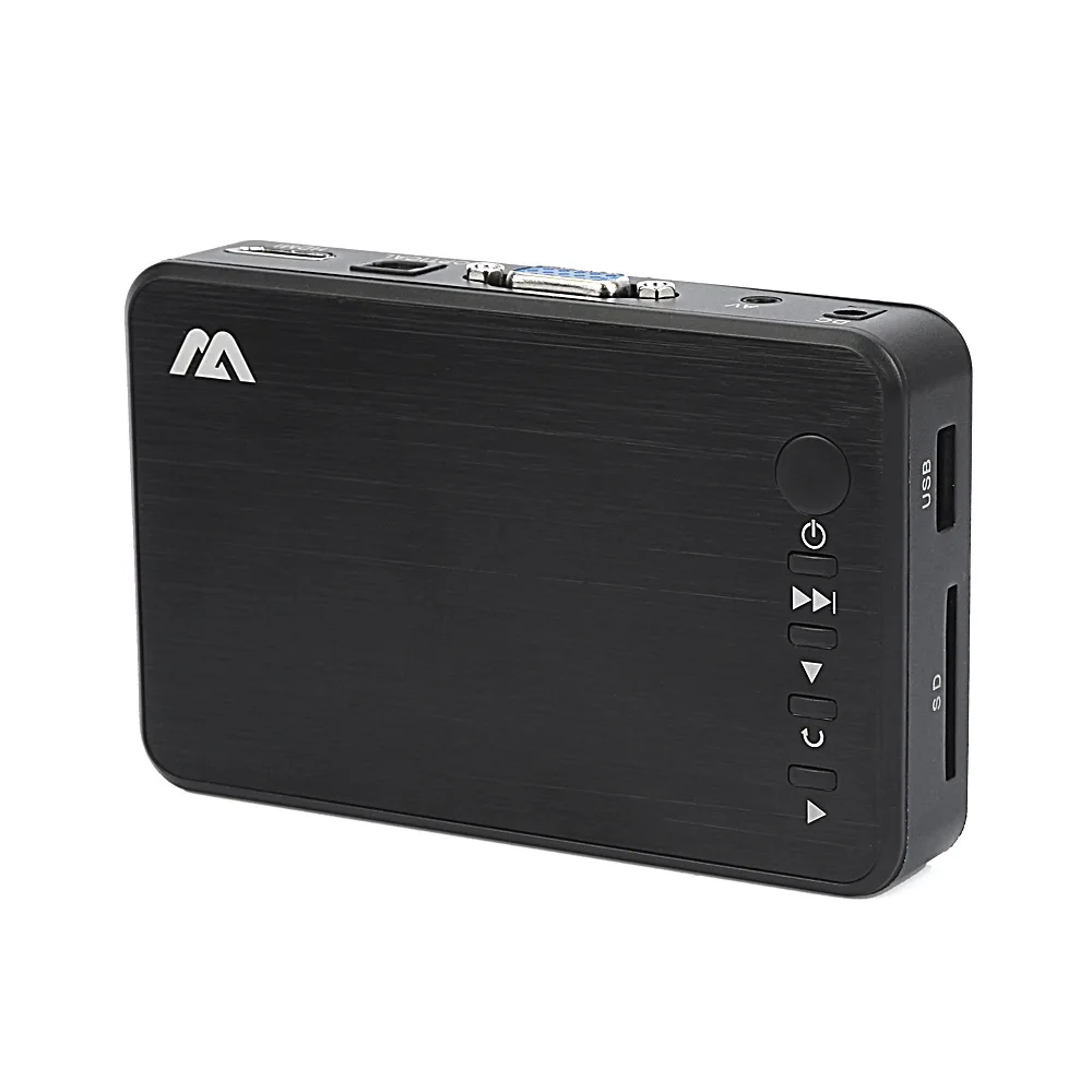 Mp023 HD жесткий диск игрока 1080 P AV + HDMI VGA рекламируя USB плеер|player monitor|playerplayer mobile |