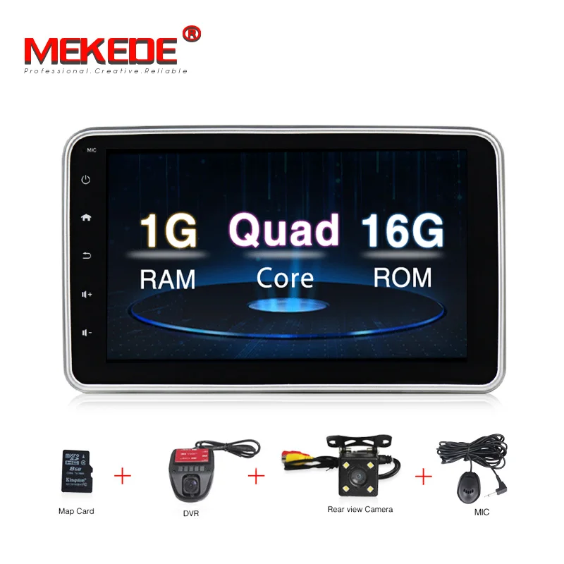 CAR DVD DVR MEKEDE 1024X600 1din 8 дюймовым экраном gps navi автомобильный мультимедийный плеер HD видео-воспроизведения Зеркало Ссылка BT громкой связи usb sd aux Стерео устройство - Цвет: CAR DVD DVR