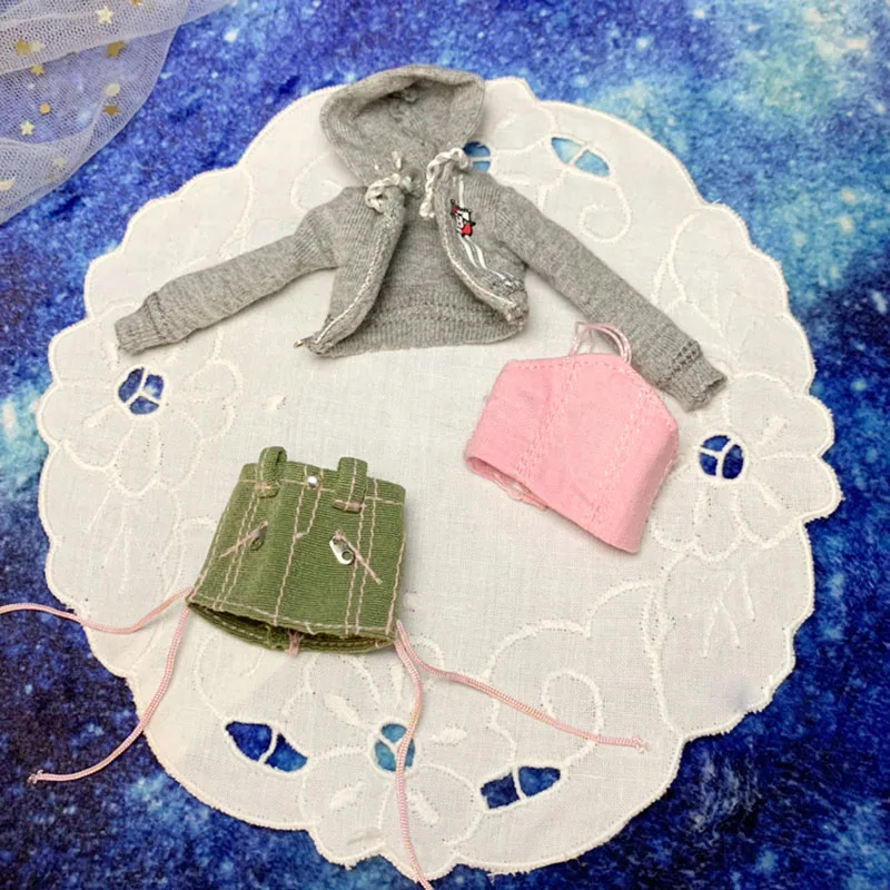 Кукла Cataleya BJD Sd 1/8 детская одежда костюм на бретельках + пальто юбка бесплатная