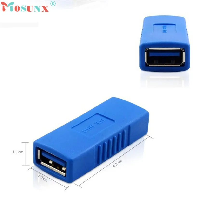MOSUNX USB 3 0 Тип A адаптер Мама мама муфта Пол чейнджер Futural Digital Лидер продаж Прямая