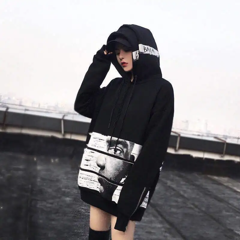 Women Hoodies Hip Hop Fashion Headwear Sweatshirts Hoodie Us size S-XL | Женская одежда