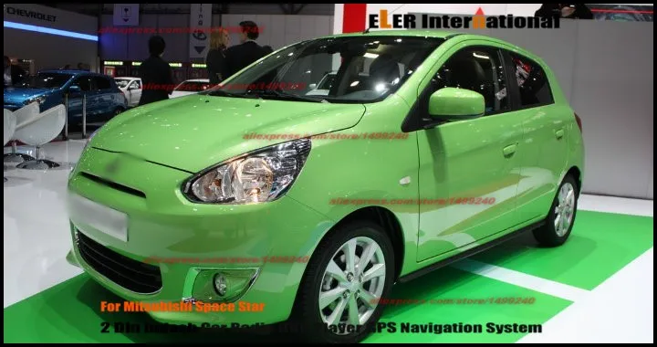 Автомобильный радиоприемник Liislee CD DVD Playe для Mitsubishi Space Star 2012~ gps Navi навигационная система двойной Din аудио установочный набор