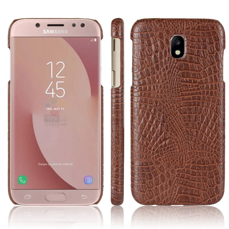 Чехол для Samsung Galaxy J7 2017 чехол Pro жесткий из искусственной кожи телефона J 7 J730F J730