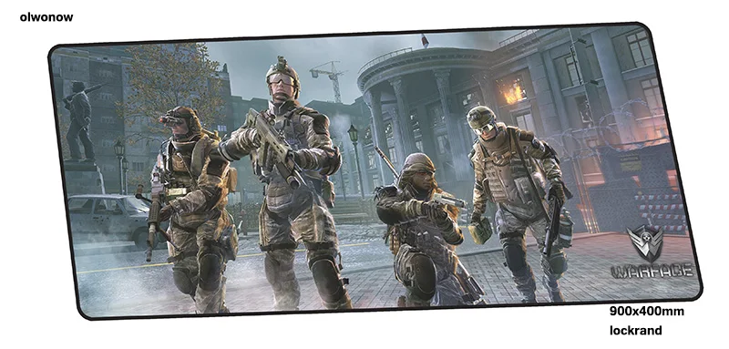 Warface Коврик Для Мыши Компьютерный геймер Коврик для мыши на день рождения 900x400x3 мм Большой Подарок Коврик Для Мыши Эргономичный гаджет офисный стол коврики