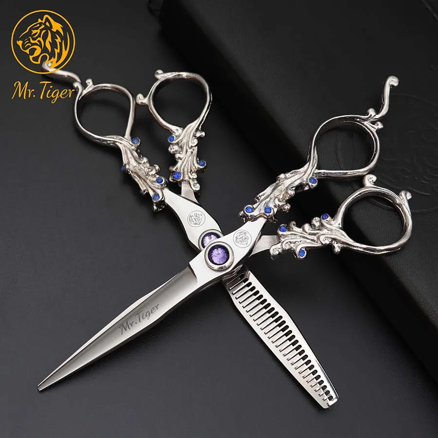 Парикмахерские ножницы для стрижки и филировки 6 0 дюйма|scissors professional|hair scissors