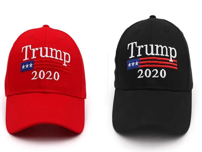 Red and black 2 Дональд Трамп, камуфляжная бейсболка с флагом США, бейсболка с вышивкой - Цвет: Red and black 2