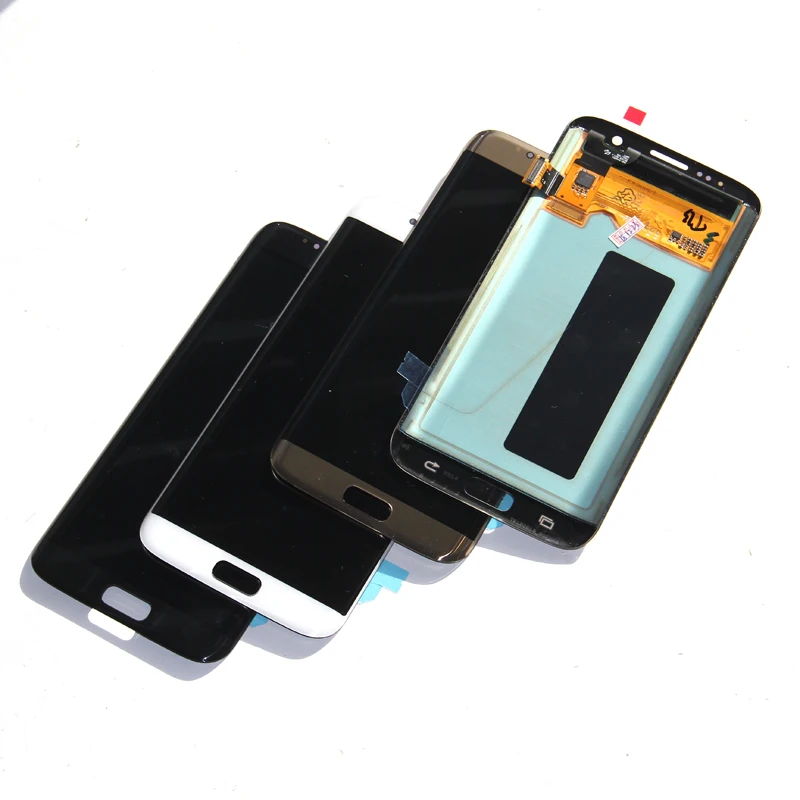 100% протестированный для Samsung Galaxy S7 edge LCD G935 G935F супер AMOLED ЖК дисплей экран