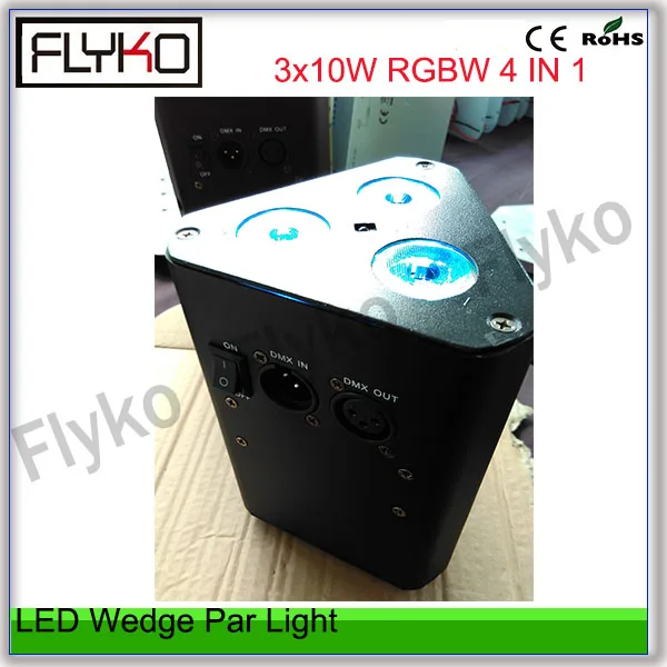 RGBW 4в1 стирка световой эффект 3*10 Вт Высокая яркость ИК контроль led Клин par свет|par