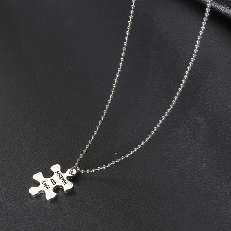 1 пара надпись любовь между нами|Ожерелья с подвеской| |