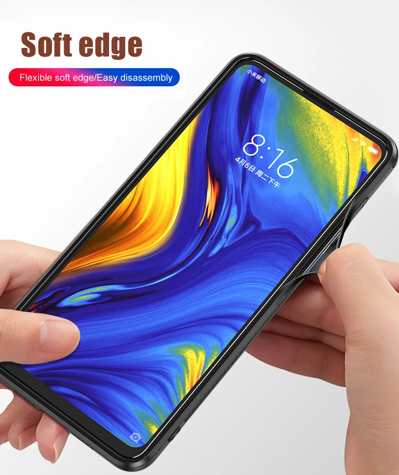 Для Xiaomi mi x 3 чехол с рисунком из мультфильма из закаленного стекла прочный взрывобезопасная Крышка для Xiaomi mi x 3 SE противоударный Стекло чехол
