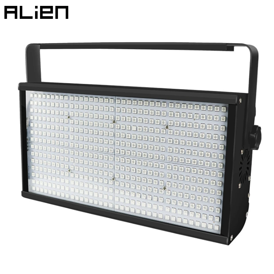 ALIEN 250 Вт RGB 504 светодиодный диско стробоскоп свет для DJ вечерние Клубные бар KTV Праздничная Вспышка авто аудиосистема DMX-активированный сценический эффект освещения