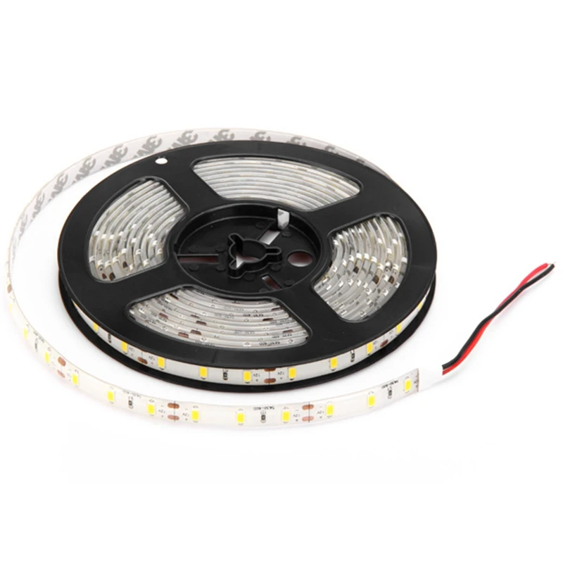 5630 5730 Светодиодная лента 12v 5m Водонепроницаемая полоса Гибкая Диодная 300led