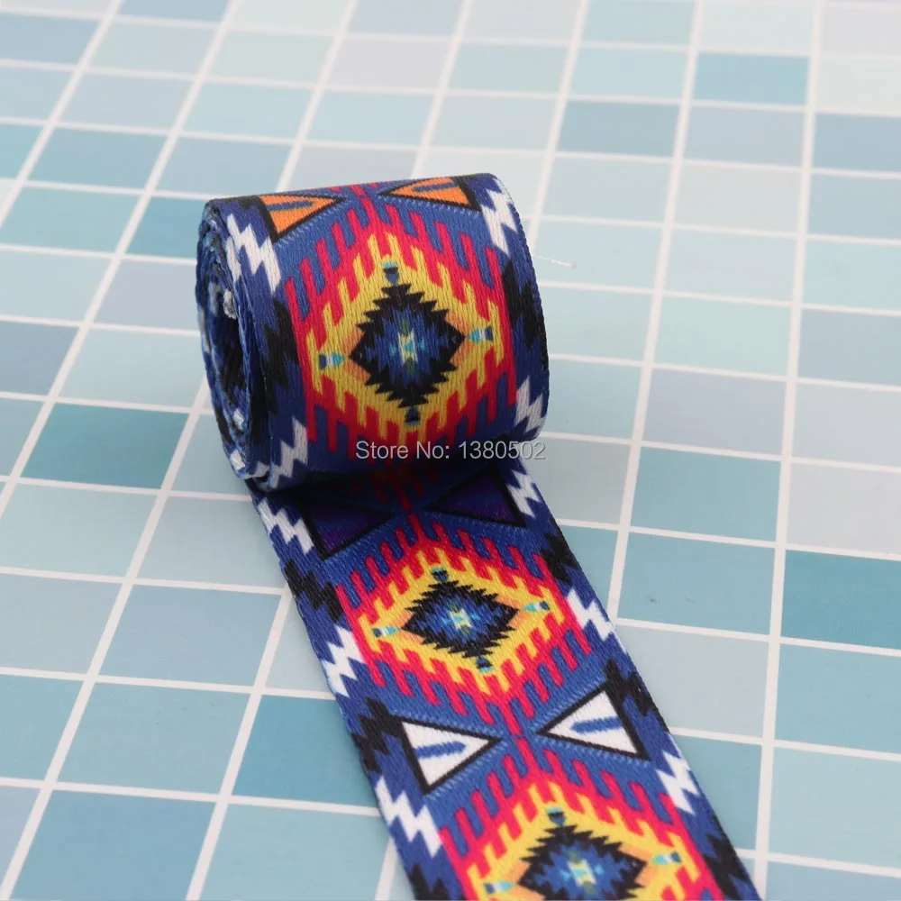 

2Yards 38mm width Colorful Webbing strong Nylon Cotton polyester webbing for DIY bag belt Garment Accessories