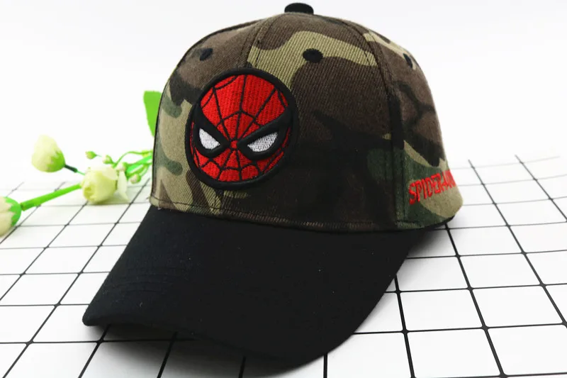 Много Стиль дети мультфильм Камуфляж хип хоп Бейсбол Кепки Snapback S Шляпы