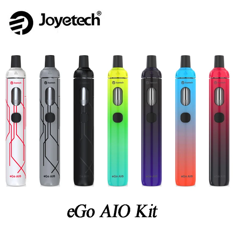 Оригинал Joyetech eGo AIO 10th anniversary Edition комплект все в одной ручке Vape и 2 мл бак 1500 мАч