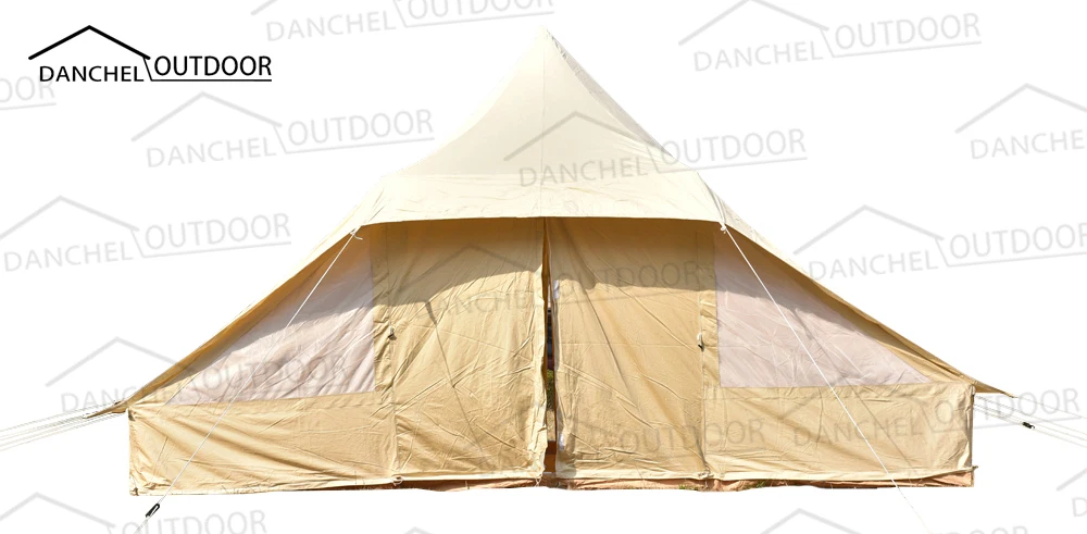 DANCHEL Открытый 4*5 м touareg палатка хлопок холст колокол палатки, ткань 285gsm и 360gsm на выбор