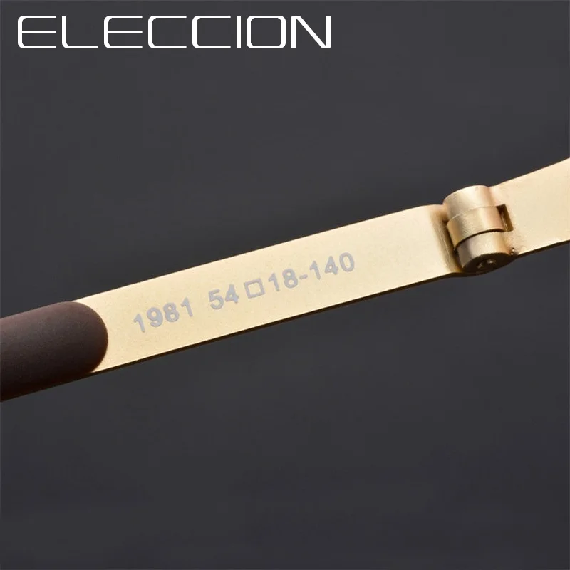 ELECCION очки по рецепту полуоправы оптические квадратные мужские для близорукости