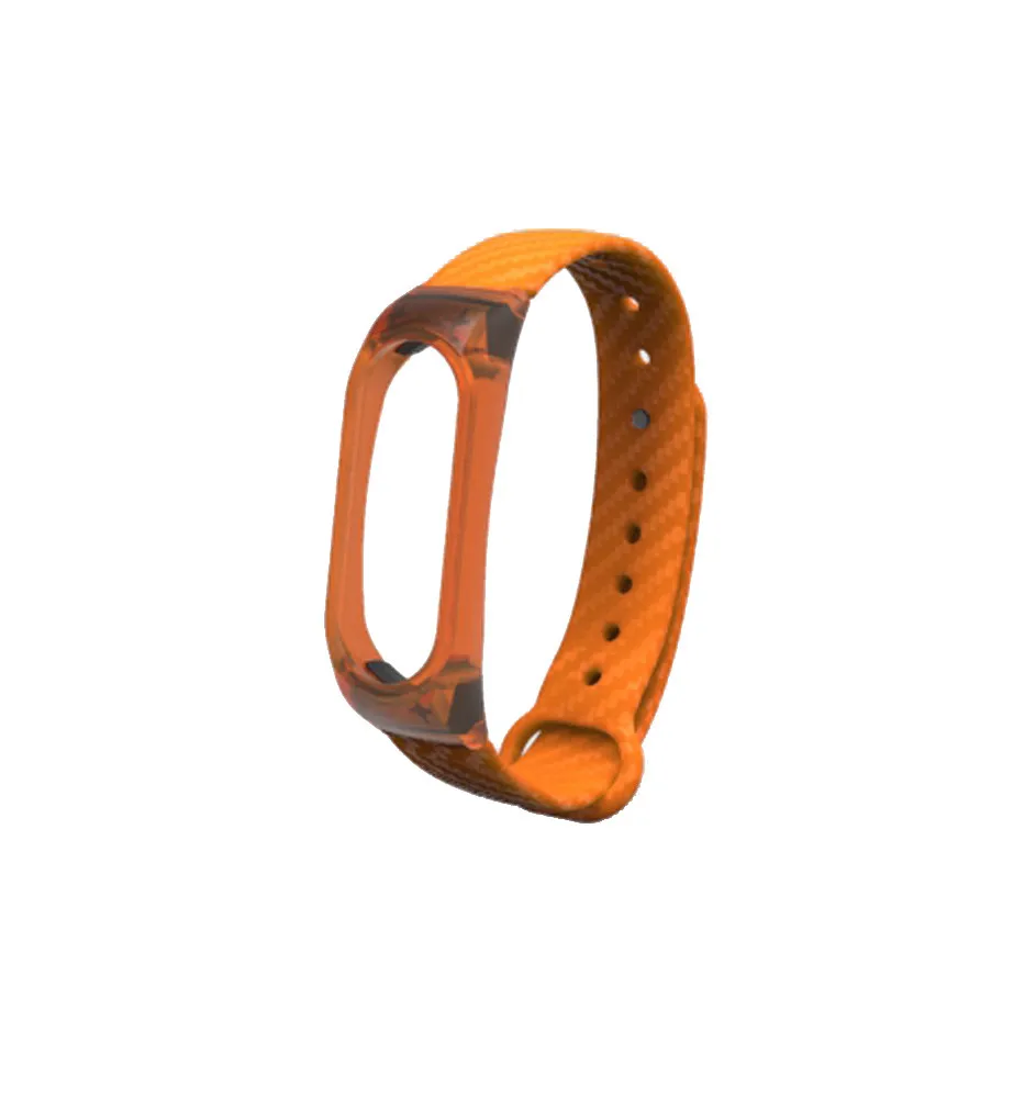 2018 новый модный прозрачный браслет TPE спортивный стиль ремешок для Xiaomi Mi Band 2 Android
