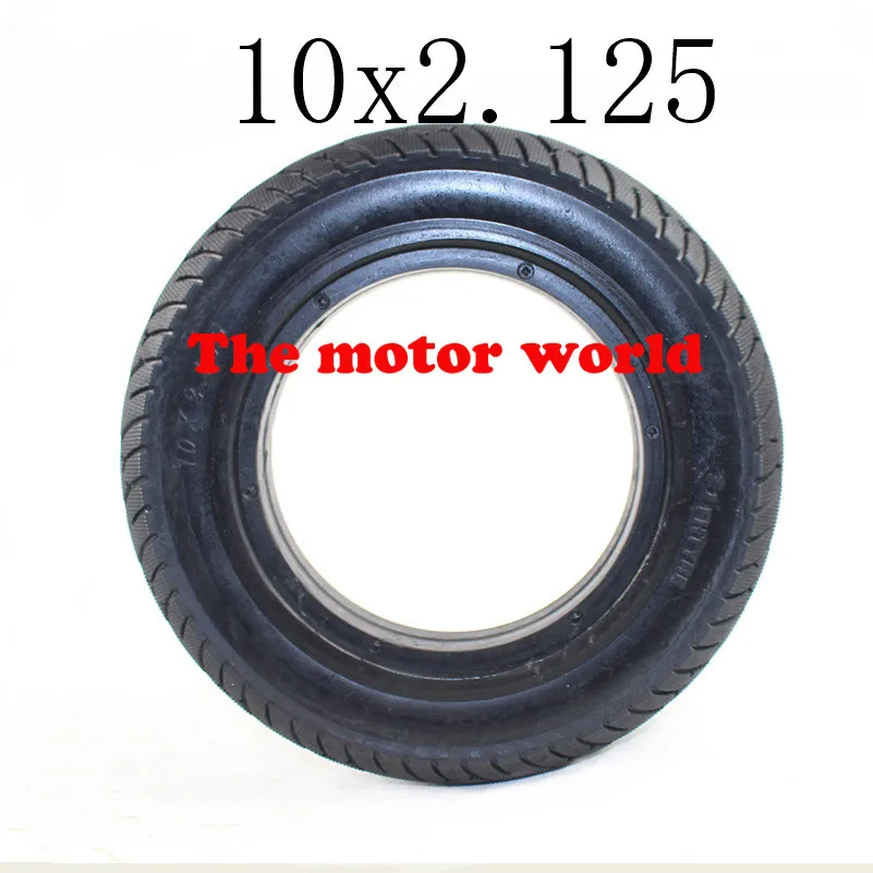 

High Performance New 10x2.125 Tubeless Wheel Tyres Solid Tyre Inflation for Electric Scooter Accessory Electric Scooter Tires