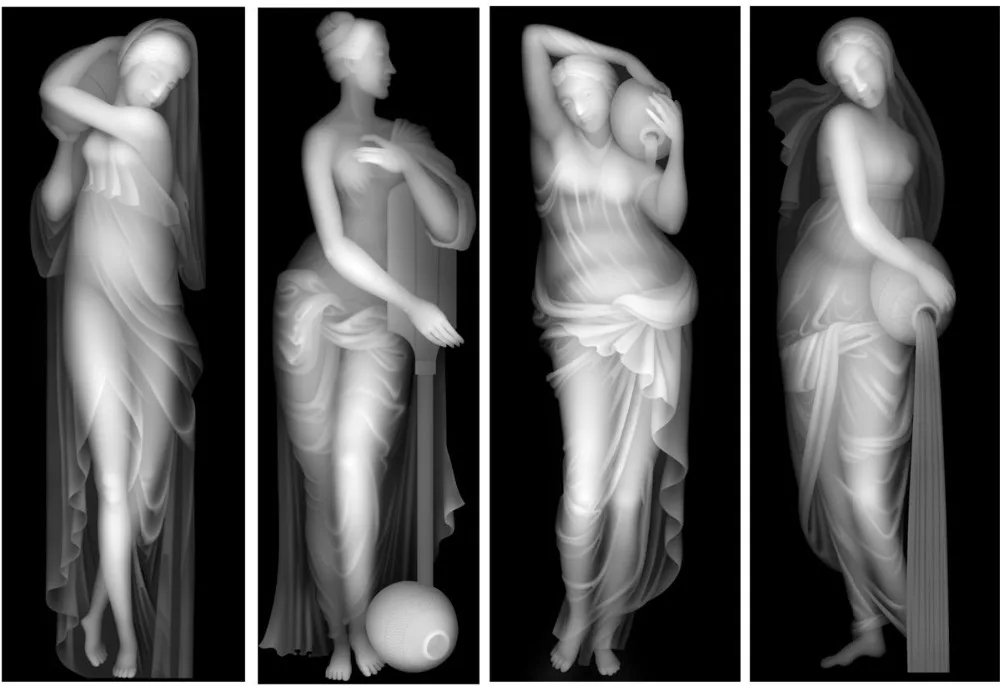 

3d model relief for cnc router BMP format file bath lady 2.86MB