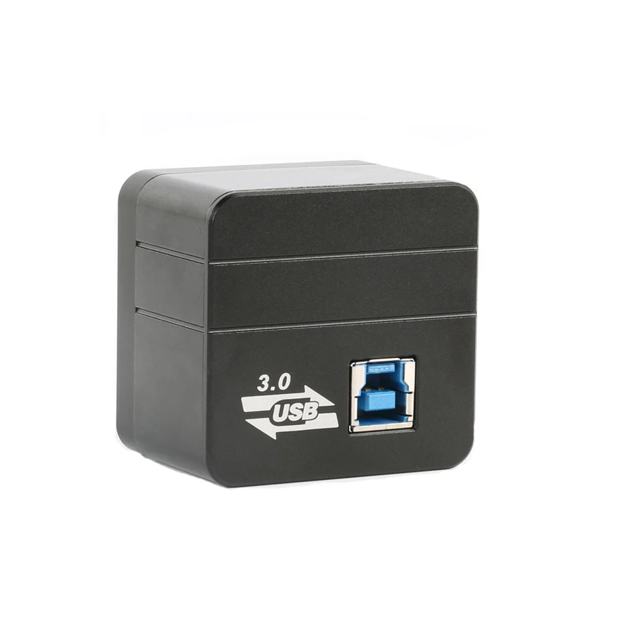 5.0MP CMOS USB3.0 высокоскоростная промышленная USB видеокамера-микроскоп 0.5X кольцо 23 2 мм