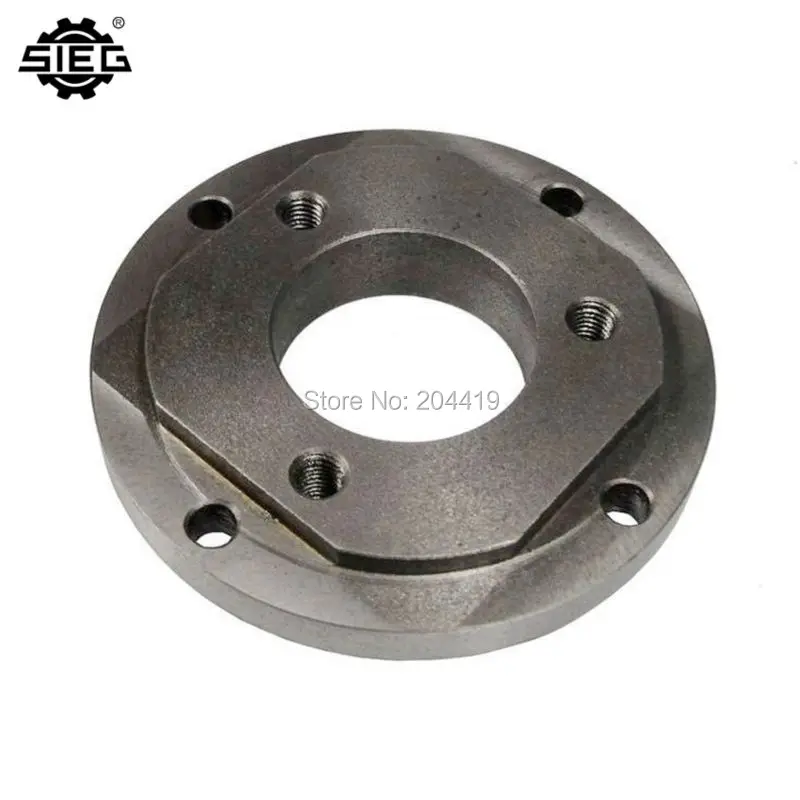 Бесплатная доставка!/фланцевый патрон с 4 зажимами диаметром 125 мм/металлический