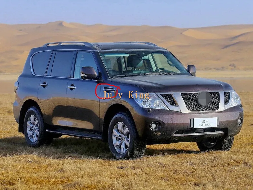 Fender светодиодный фонарь дневного света DRL стример желтый поворотники чехол для Nissan Patrol 2012-18 и Infiniti QX 2011