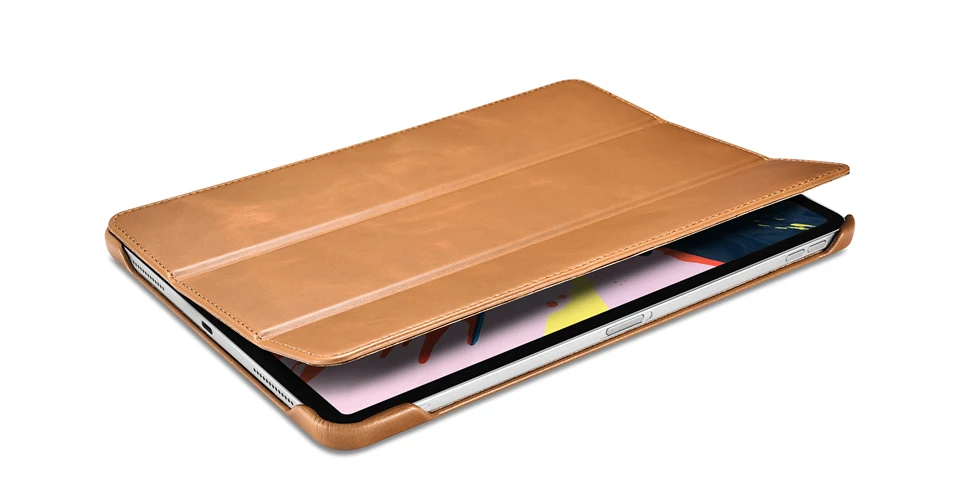 Умный Магнитный чехол из натуральной кожи для нового iPad Pro 1" Тонкий Бизнес складной Стенд умный чехол для Apple iPad Pro 11 чехол