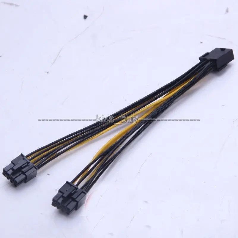 Кабель питания для видеокарты PCI e 8pin Dual 8Pin / PCIe 2x(6 + 2pin)|cable box card|cable gearcable plant |