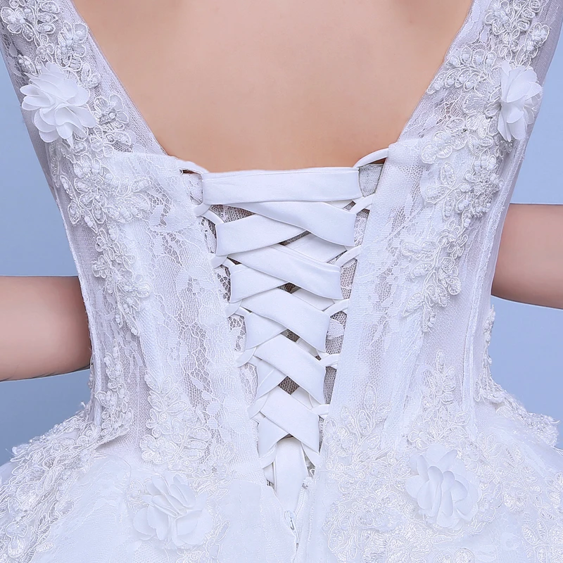 CX блеск пикантные кружевные цветы свадебные Dress ES невесты бальное платье bryllup