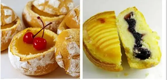 

Cake bread food filled cake making machines Egg yolk pie note core machine cream injection machine hot sale