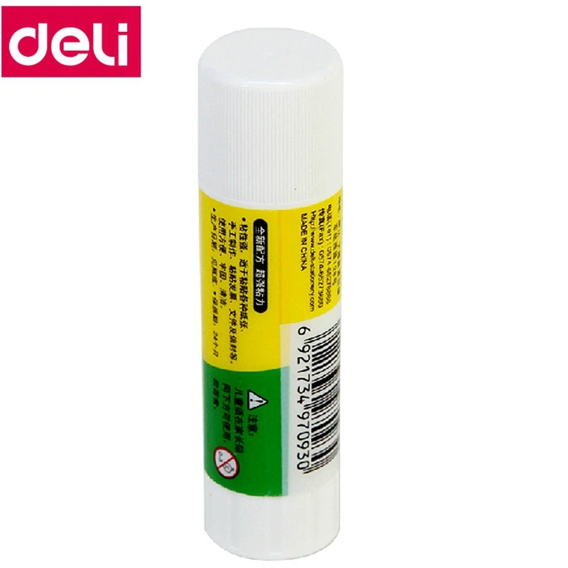 1 шт Deli 7093 твердый клей карандаш 36 г для офиса дома школы студента формальдегид