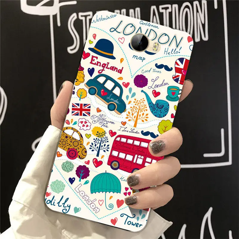 Для Huawei Y5 II 2 Чехол Y5II CUN L21 U29 L01 тонкий прозрачный силиконовый мягкий чехол из ТПУ