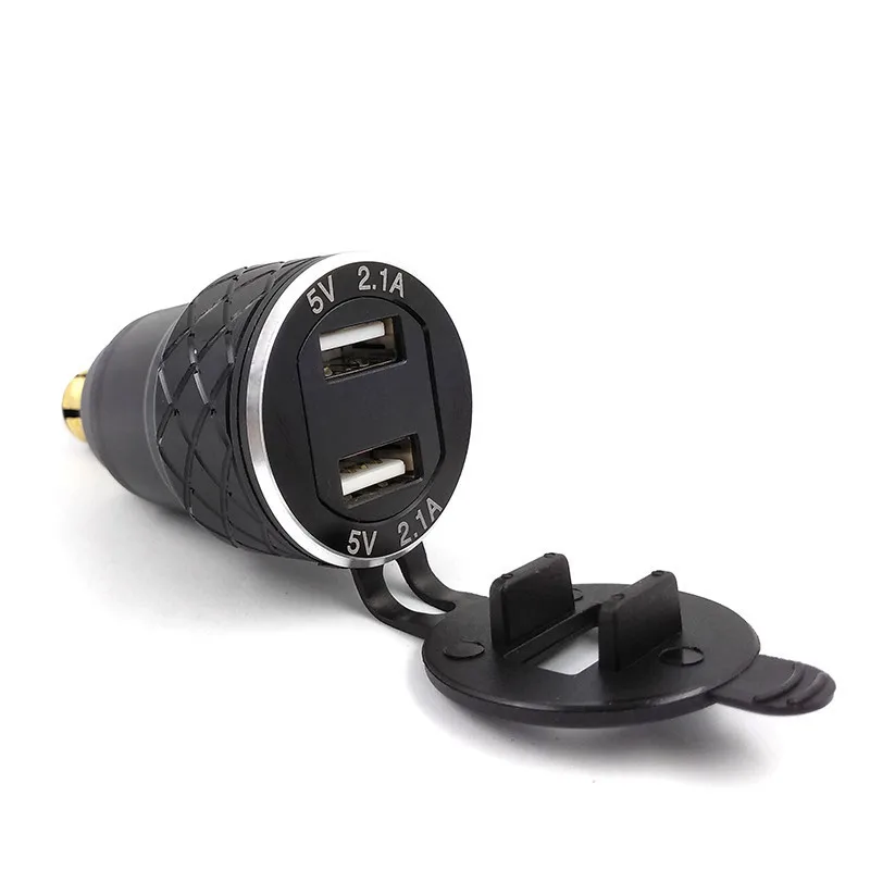 USB зарядное устройство для мотоцикла 12 24 В С евровилкой|Зажигалка| |