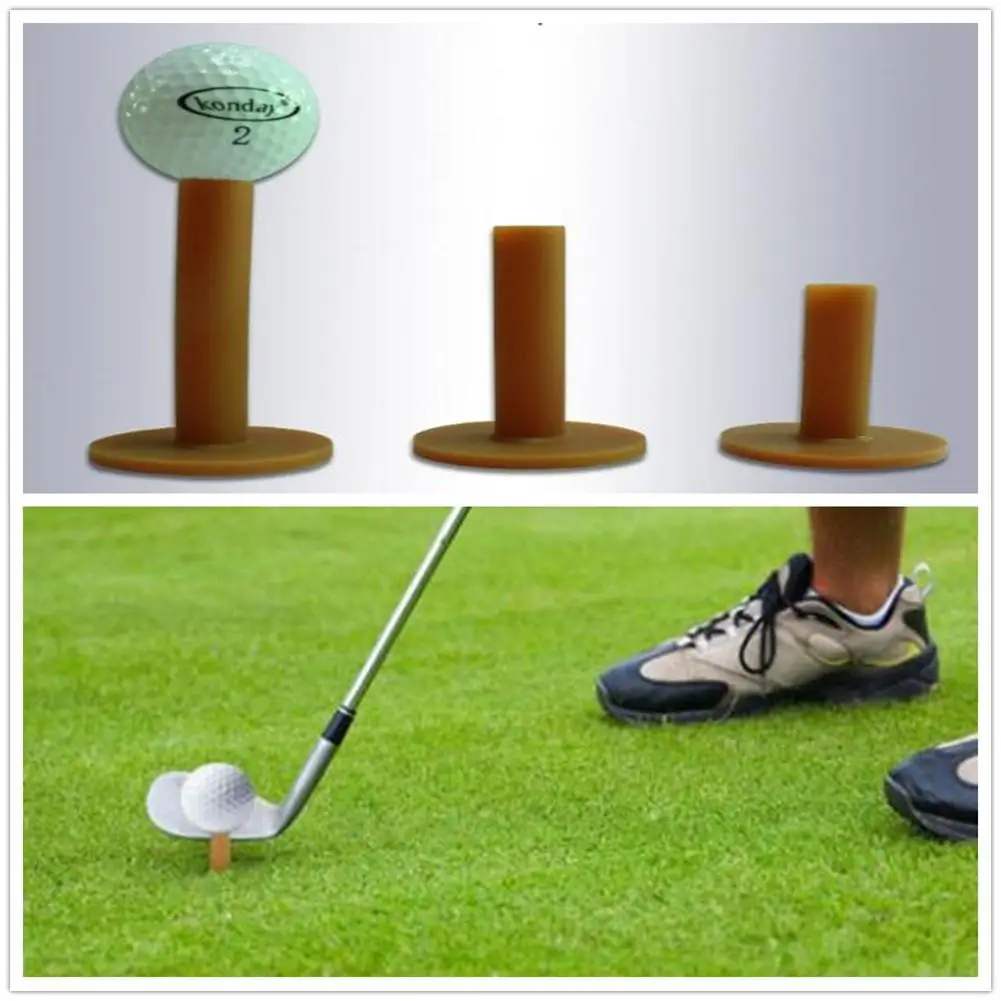 

Mounchain 54mm/ 70mm/ 83mm Golf Trainer Tee Rubber Driving Range Golf Tees Holder Tee Golf accessories Training Practice Mat